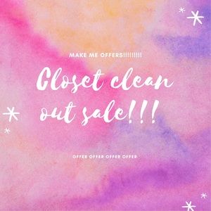 Closet clean out sale!! Shop my closet, make offers and bundle bundle bundle!!